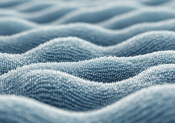Aufkleber - Abstract blue textured background with a wavy pattern and smooth surface