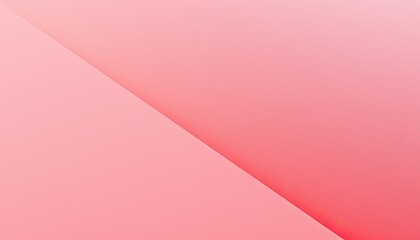 Fototapete - Soft Pink Gradient Background with Geometric Angles and Lines