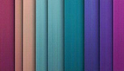 Wall Mural - vivid vertical rainbow gradient stripes with smooth pastel to deep tones for modern digital backgrou