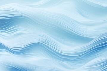 Aufkleber - Soft blue waves flowing gently, creating a soothing and elegant abstract background