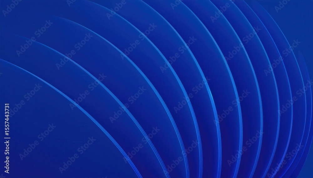 abstract blue wave design with curved lines, gradient patterns, and ...