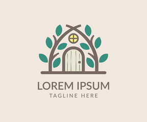 Aufkleber - Creative home logo design vector illustration