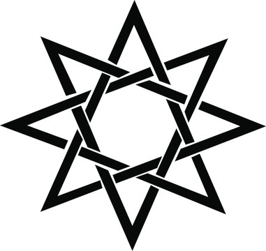 eight point star octagrame