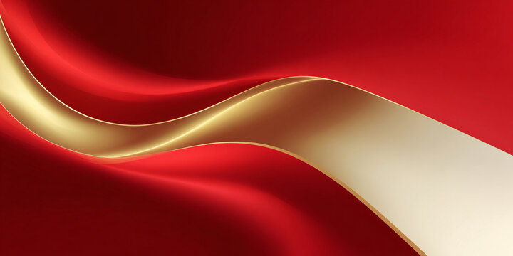 Abstract luxury background with burgundy and gold wave. design element. place for text. elegant gradient gold and dark red. banner.