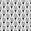 © Agus - seamless pattern of cutlery and drink icons for the restaurant background. decoration cafe, place to eat and culinary events