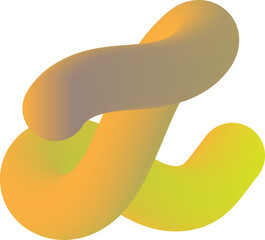 Poster - 3d rendered illustration of a colorful dna