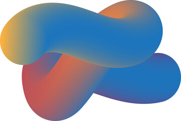 Poster - 3d rendered illustration of a colorful dna