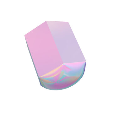 Amazing colorful 3d render