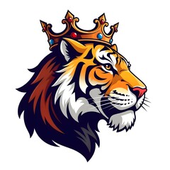  tatto tiger head vector mascot logo