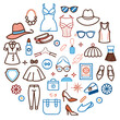 © Selim - fashion vector accessories related concept dres icon 1