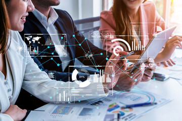 Poster - Big data and analytics support real-time insights, predictive modeling, and data-driven decisions for business intelligence and growth. Vouch