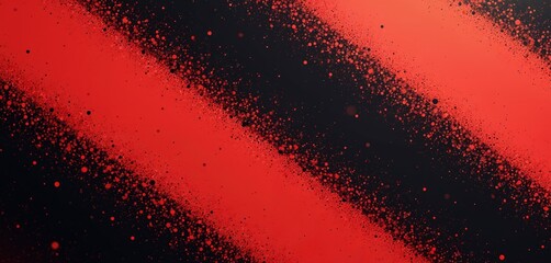 Aufkleber - Red black halftone speed pattern background. Abstract red, black dots gradient motion. Design background concept illustration. Dynamic modern colorful template for banner, poster, flyer. Art design.
