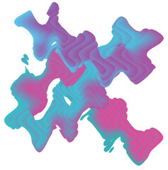 Poster - abstract geometric background, abctract colorful shape