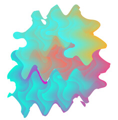Poster - abstract geometric background, abctract colorful shape
