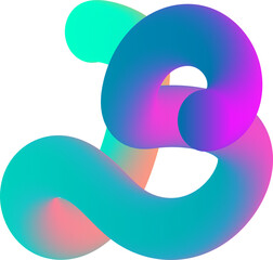 Poster - abstract geometric background, abctract colorful shape