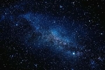 Poster - endless beauty of the night sky revealing countless stars and galaxies in deep space, the night sky 
