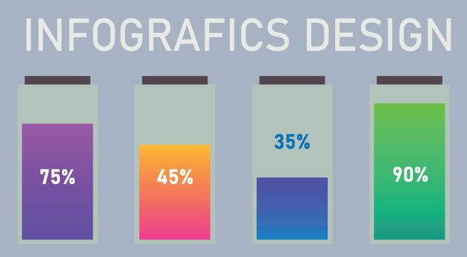 Modern business infographic template vector design for web banner layout illustration