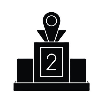 second-place-podium-icon--.eps