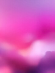 Poster - abstract pink violet blurred defocused with soft pink gradient color background