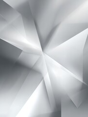 Poster - Abstract white and grey background. Subtle abstract background, Abstract pale geometric pattern.