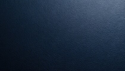 Poster - Dark blue leather texture pattern background. Close-up of leather surface, textile material. Wallpaper background for business, interior design, fashion design, upholstery, furniture.