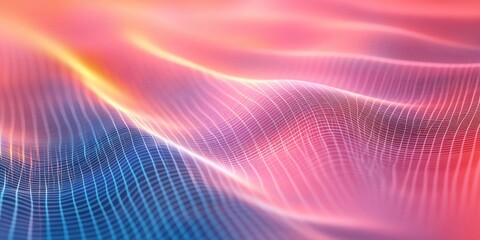 Leinwandbilder - geometric grid patterns with varied line thicknesses and soft gradients, ideal for minimalist, modern backgrounds.