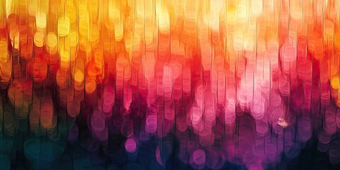 Fototapete - An abstract image featuring digital abstract art that focuses on imaginative and non-representational designs, blending various colors and patterns to produce a visually