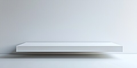 Leinwandbilder - a clean white workspace featuring minimal decor and sleek design, perfect for professional minimalist backgrounds.
