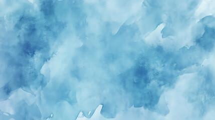 Wall Mural - blue abstract watercolor background for textures backgrounds. watercolor texture background