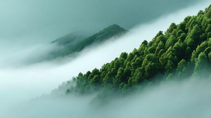 Leinwandbilder - Digital economic outlook newsletter template with financial risk forecasts and scenario planning, modern web banner for predictive business decision making