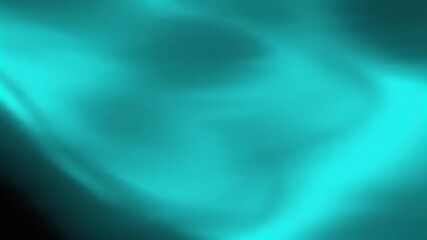 Poster - Teal Gradient Transitions in a Smooth Video