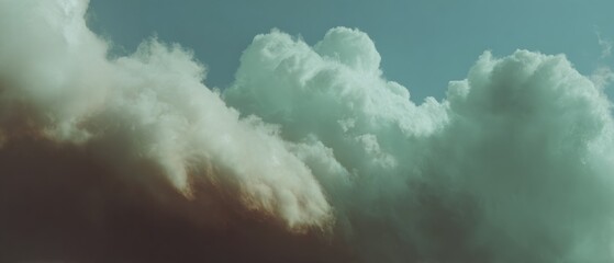 Poster - Dramatic Heavy Downpour Cloud Formation with Textured Storm Swirls on Transparent Background for Weather Forecast and Climate Awareness Design