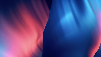 Poster - Dynamic Color Transition in Abstract Flowing Forms