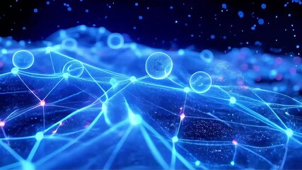 Poster - Abstract Network of Luminous Interconnected Spheres