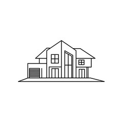 Poster - Vector Icon of A House Icon with Modern Design, Flat Style