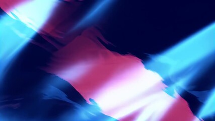 Aufkleber - Dynamic Flowing Neon Colors Abstract Video