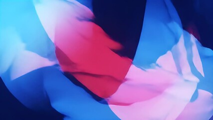 Aufkleber - Vibrant Abstract Flowing Colors in Motion