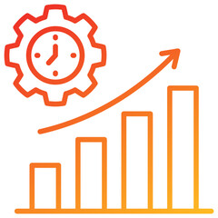 Poster - Efficiency Line Gradient Icon