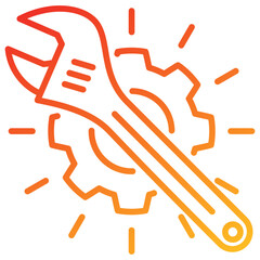 Poster - Service Line Gradient Icon