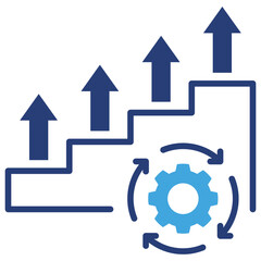 Aufkleber - Incremental Two Color Icon