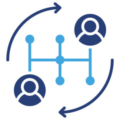 Poster - Change Management Two Color Icon