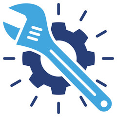 Poster - Service Two Color Icon