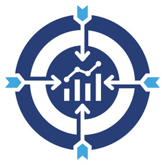 Poster - Target Two Color Icon