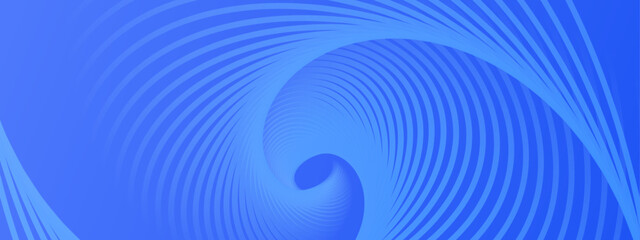 Poster - Blue swirling abstract tunnel perfect for futuristic designs, creative concepts, technology backgrounds, digital art projects, and motion graphics.