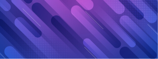 Aufkleber - Abstract purple diagonal design with rounded shapes. Suitable for backgrounds, web design, posters, and modern artistic projects with a contemporary flair.
