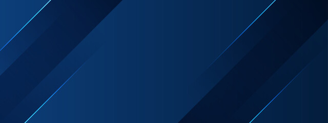Poster - Abstract blue background with diagonal lines. Suitable for presentations, websites, and social media graphics, adding a modern touch to designs.