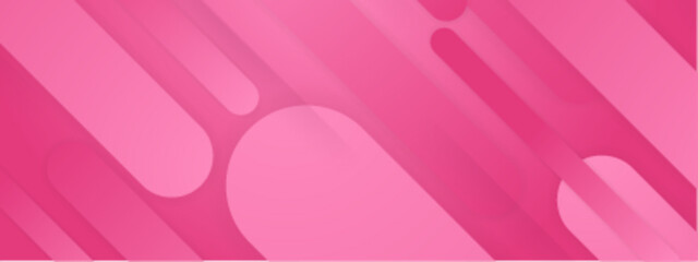Poster - Pink abstract shapes and diagonal lines suitable for modern backgrounds, digital designs, vibrant patterns, and artistic concepts.