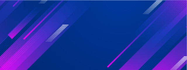 Poster - Abstract blue purple diagonal lines background suitable for vibrant digital designs, modern presentations, artistic projects, tech related content, and futuristic visuals.