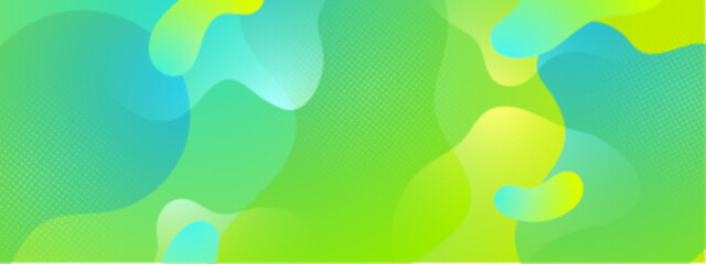 Poster - Abstract green and blue background suitable for digital design projects, presentations, website backgrounds, social media posts, and print materials.
