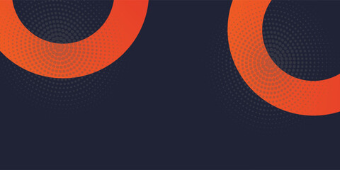 Poster - Abstract background for presentation design with dynamic geometric shapes design.